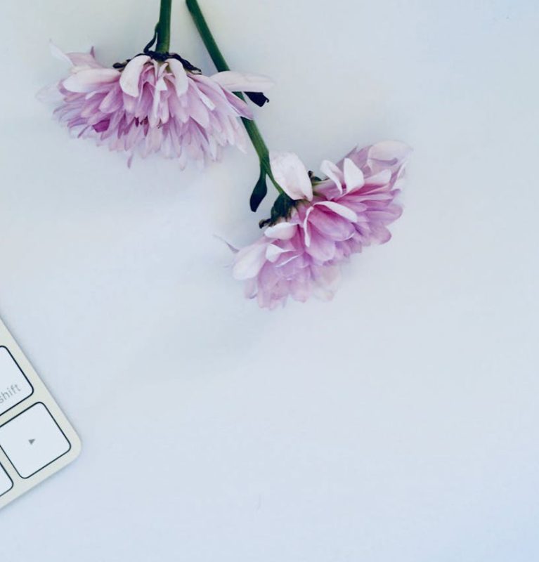 keyboard-with-flower